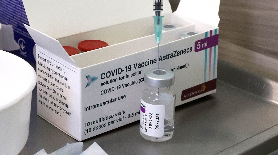 Vakcíny AstraZeneca v zdravotníckom