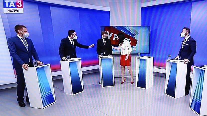 Relácia V politike, Televízia