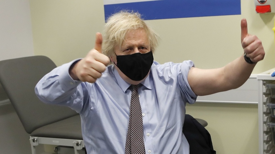  Britský premiér Boris