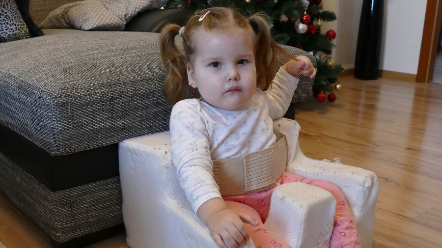 Mamička miluje Sofinku nadovšetko.