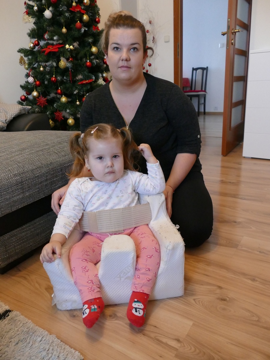 Mamička miluje Sofinku nadovšetko.