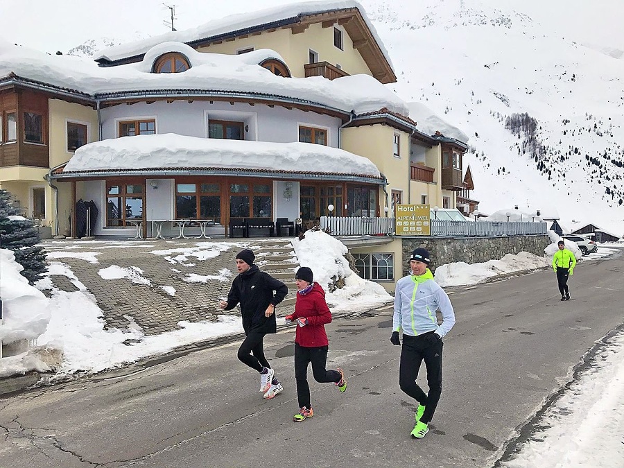 Slovensko-česká chodecká skupina na sústredení