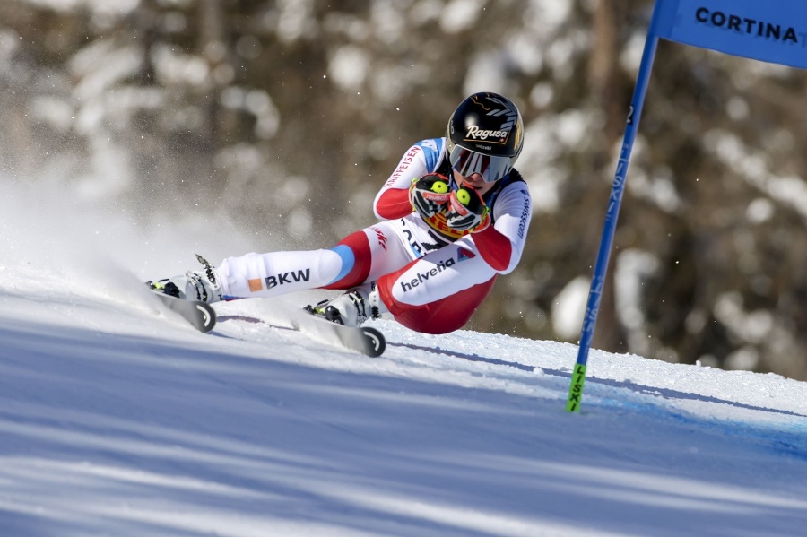 Švajčiarska lyžiarka Lara Gutová-Behramiová