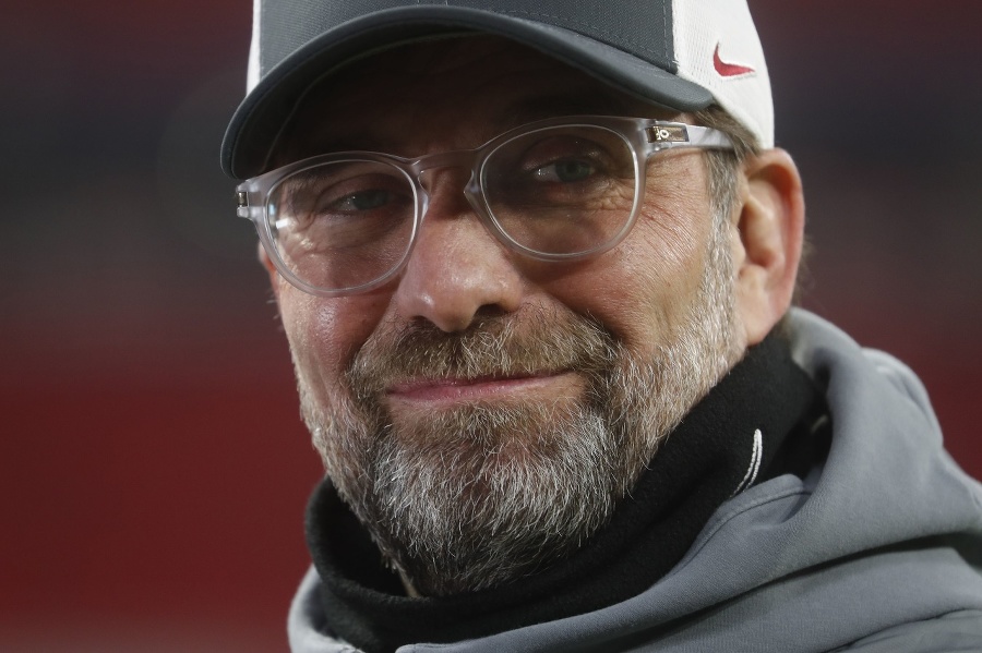 Tréner Liverpoolu Jürgen Klopp