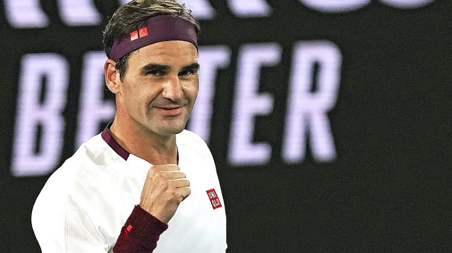 Roger Federer bude na