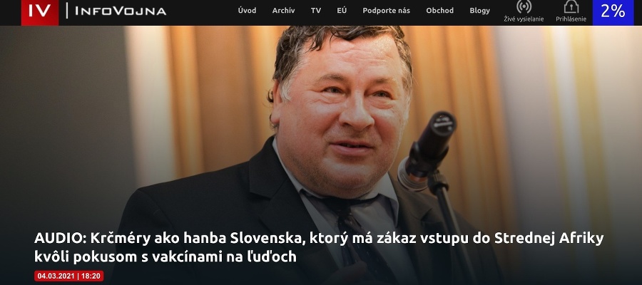 Dezinformačné rádio šíri klamstvá