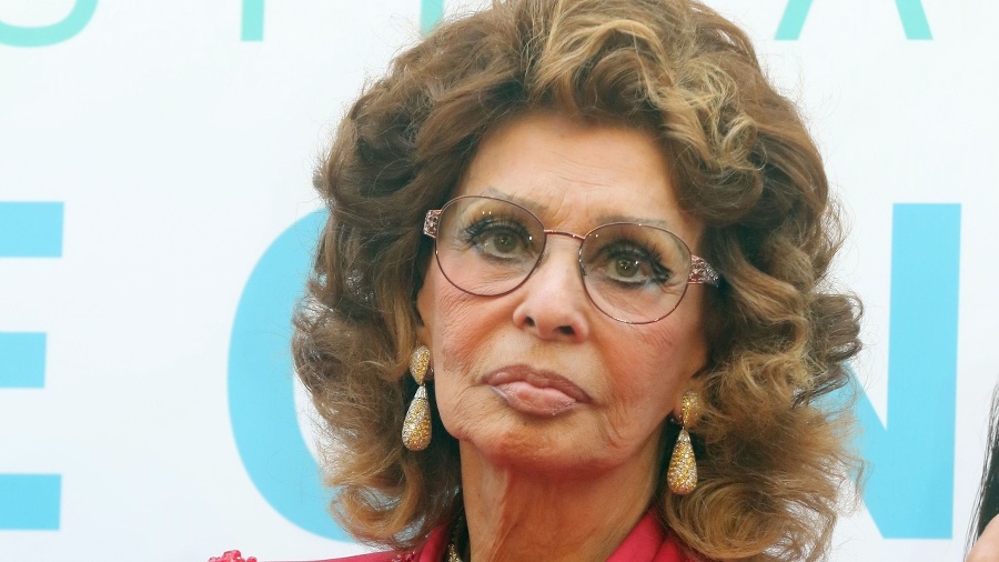 Herečka Sophia Loren