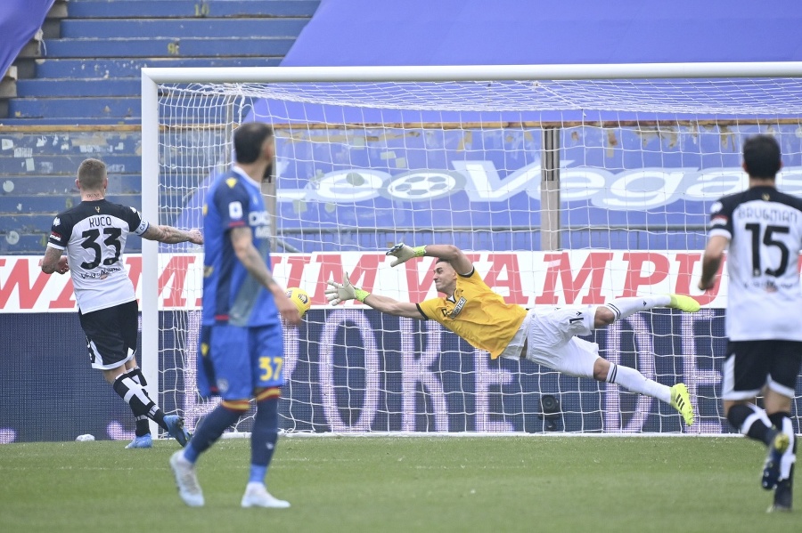 Kucka premenil jedenástku, Parma však iba remizovala s Udinese 2:2.