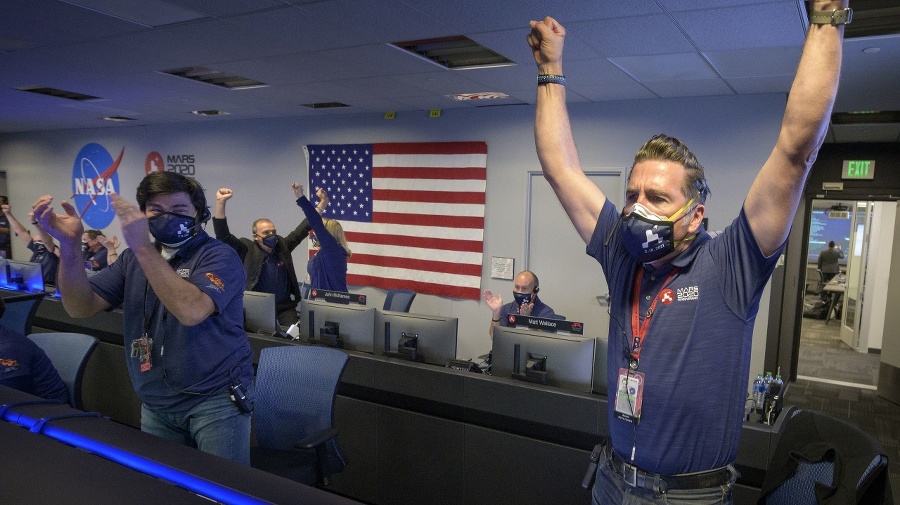 Členovia americkej misie Mars