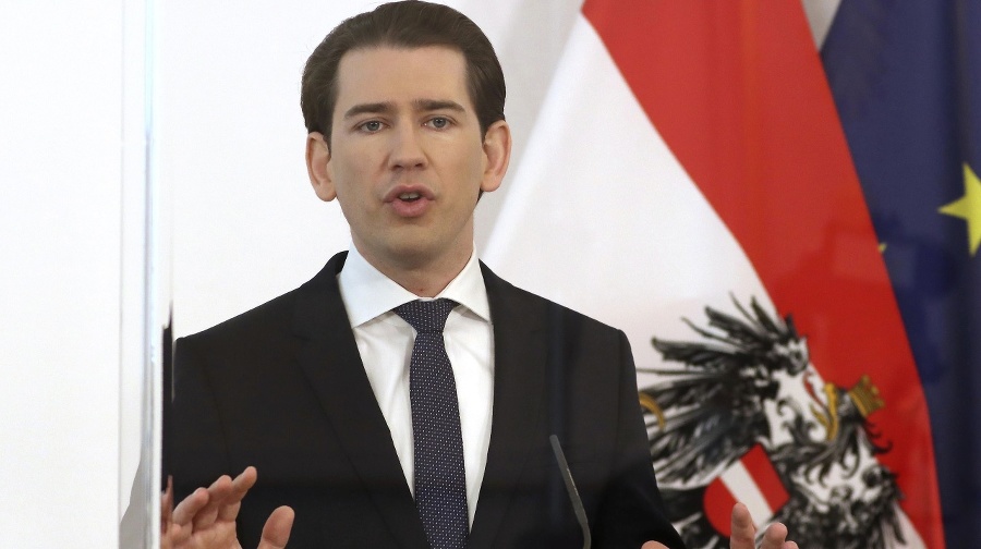 Rakúsky kancelár Sebastian Kurz