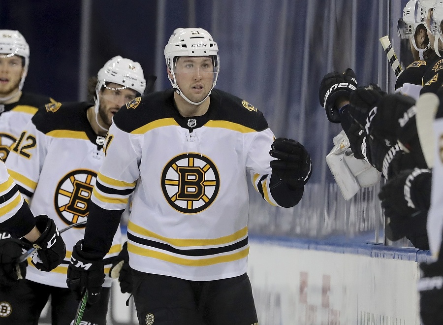 Hokejista Bostonu Bruins Nick