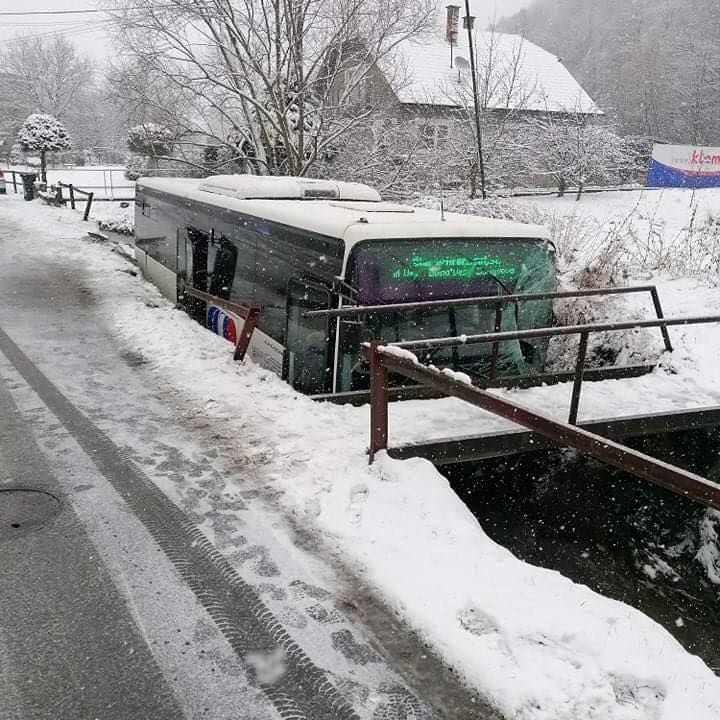 Havária v obci Horná