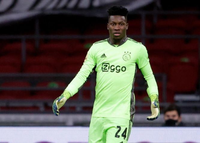 Onana z Ajaxu dostal