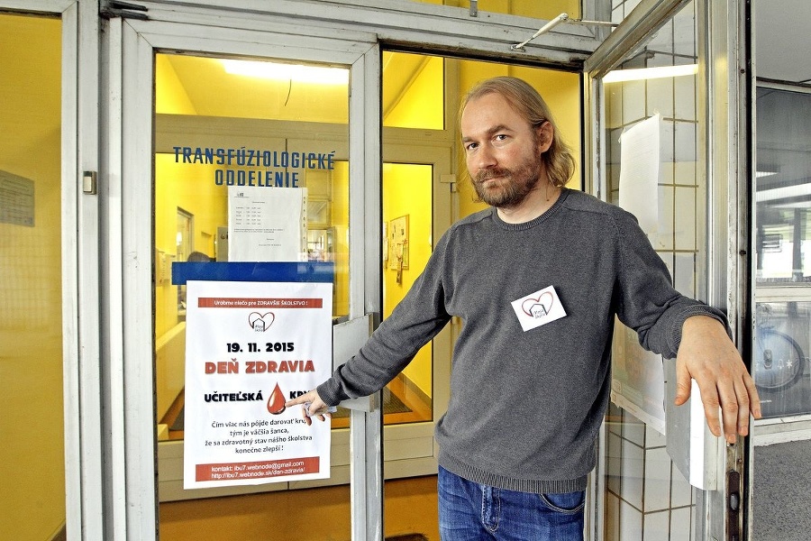 Vladimír Crmoman (45), učiteľ