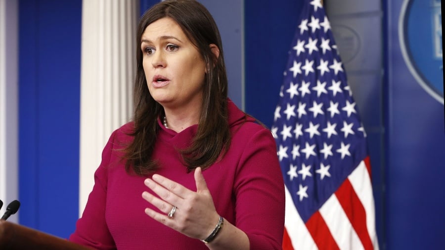 Sarah Huckabeeová-Sandersová, bývalá hovorkyňa