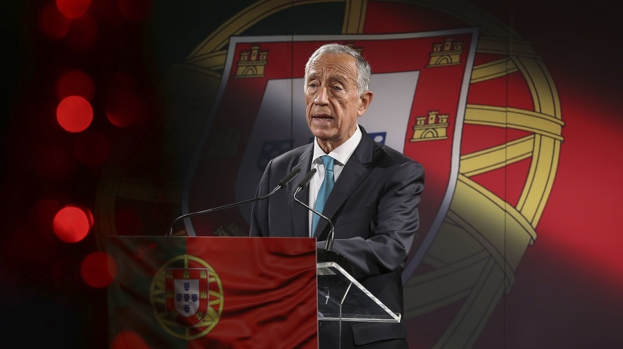 Portugalský prezident Marcelo Rebelo