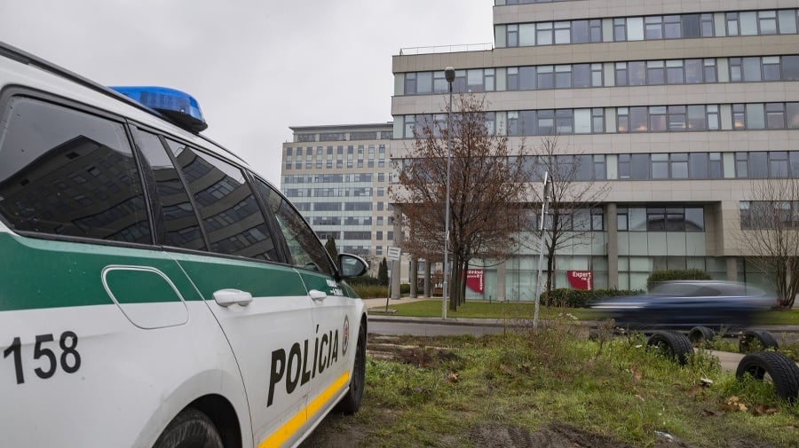 Slovenská polícia uskutočnila v