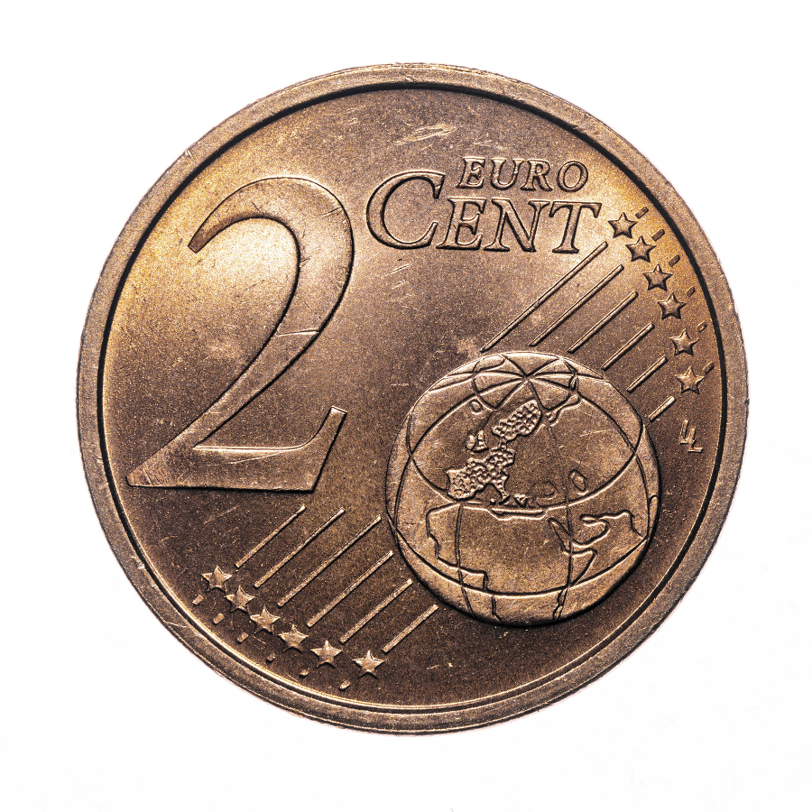 2-centová minca