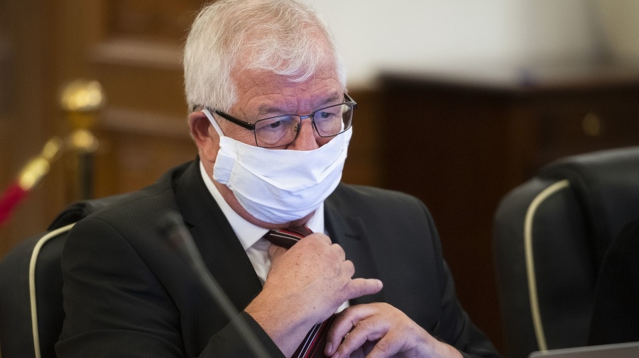 Predseda Súdnej rady SR Ján Mazák