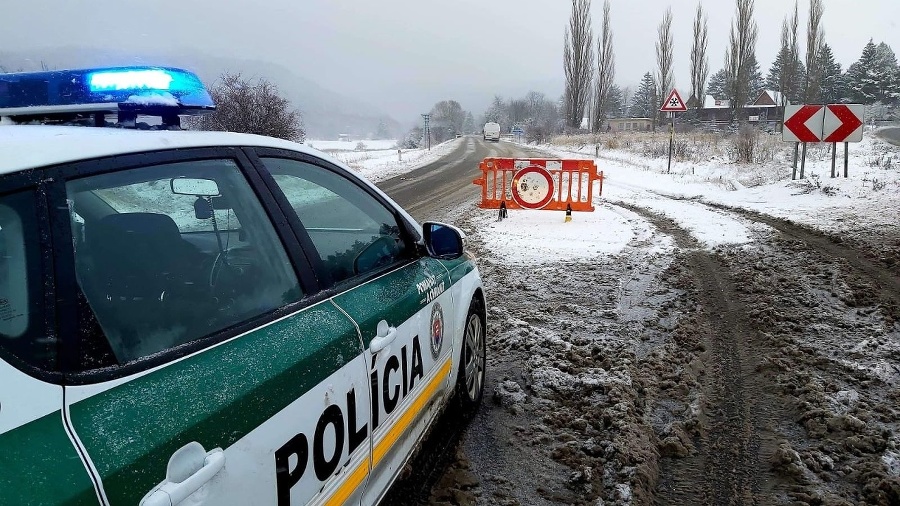 Takto to vyzeralo vo štvrtok na cestách. 