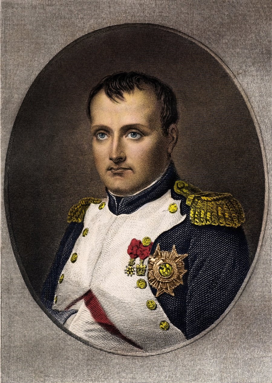 Etching of Napolean Bonaparte