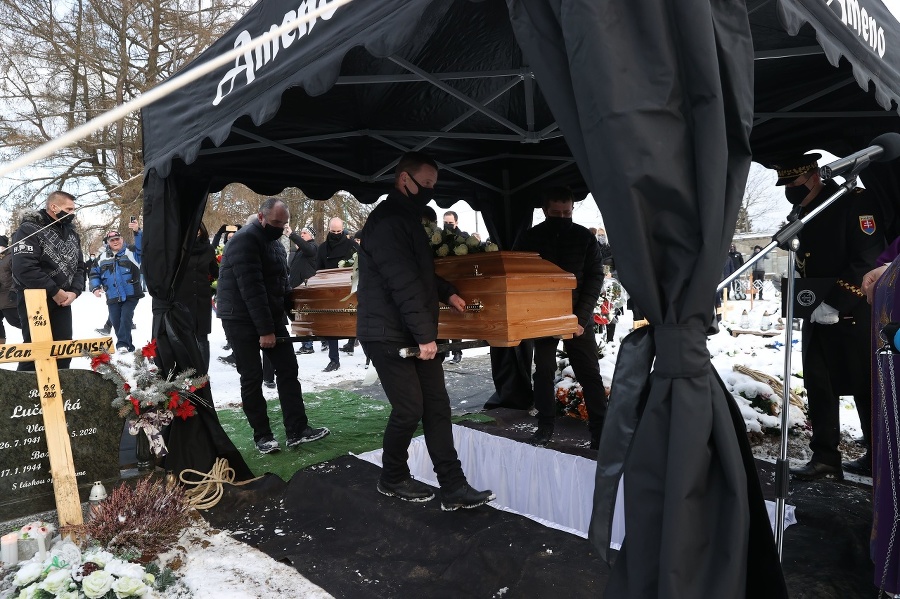 Posledná rozlúčka s Milanom Lučanským