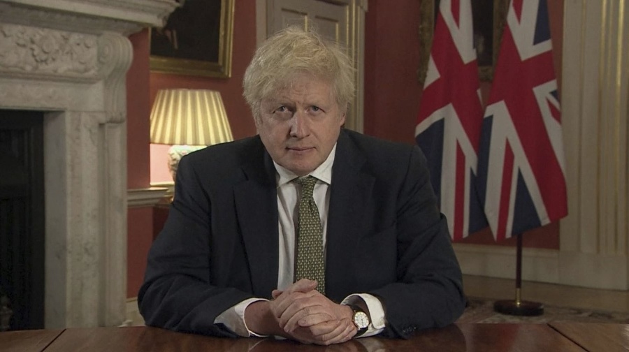 Britský premiér Boris Johnson.