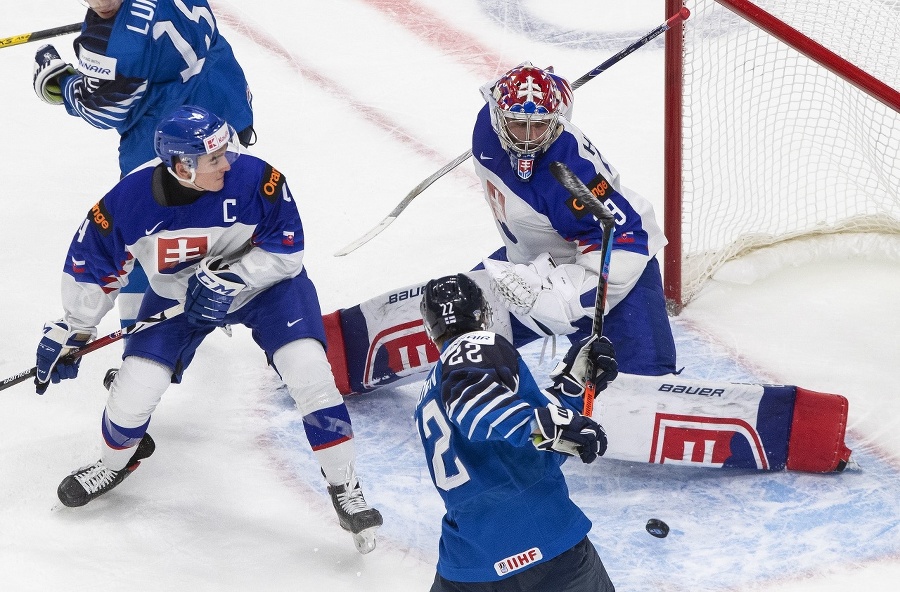 Slovensko podľahlo Fínsku 0:6.