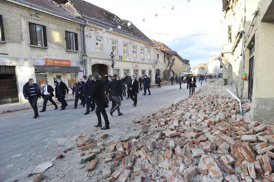 Chorvátsko zasiahlo zemetrasenie.