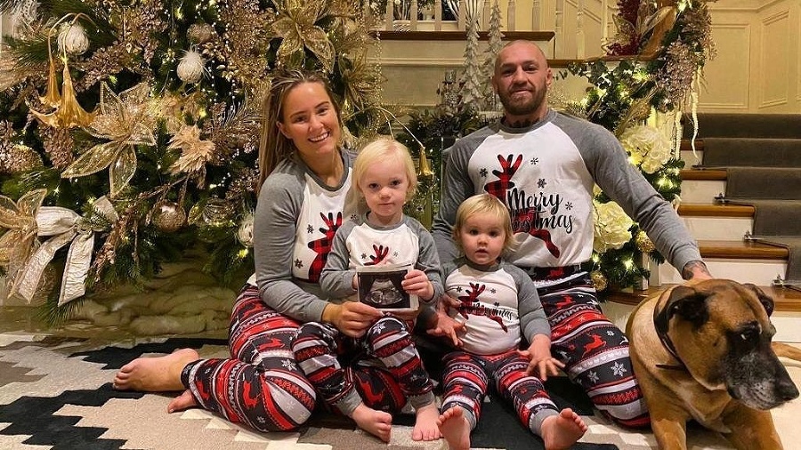 McGregor so svojou rodinou