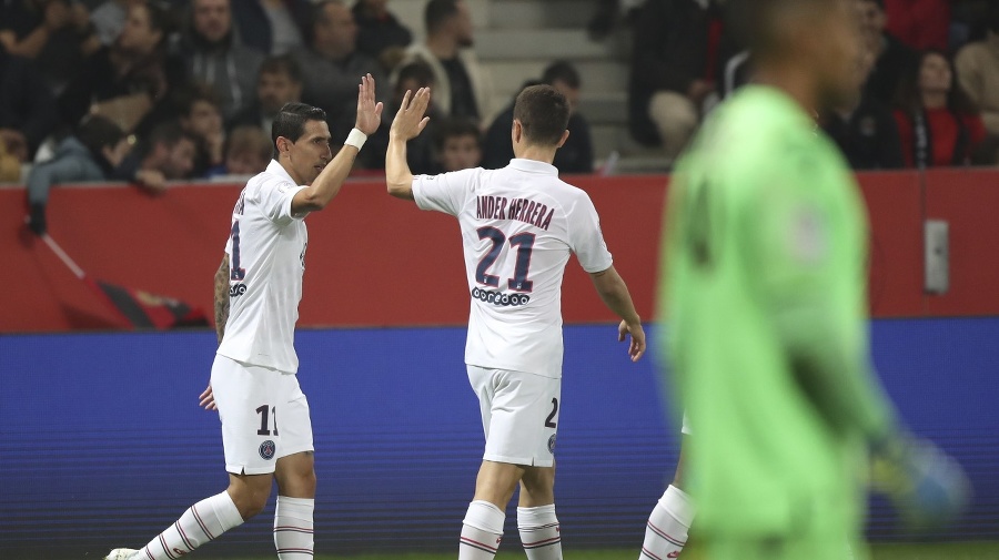 Hráč PSG Angel Di