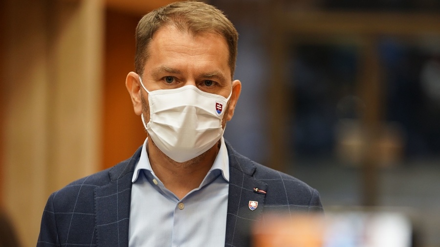 Premiér Igor Matovič