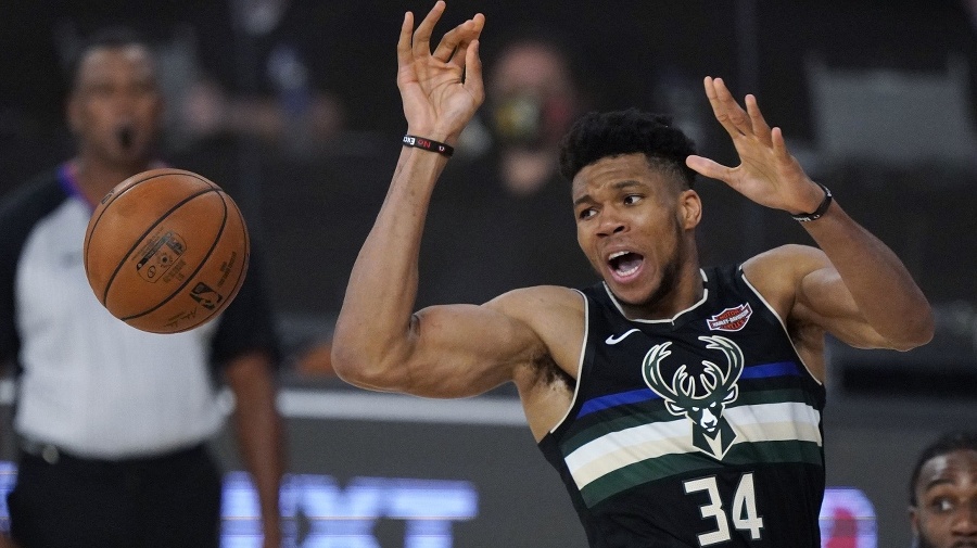 Hráč Milwaukee Bucks Giannis