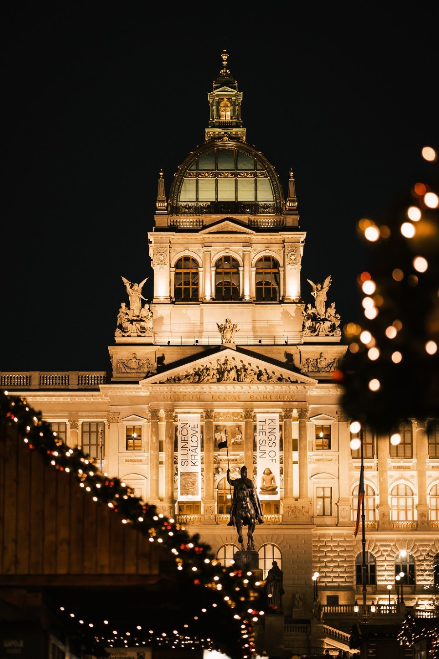 Praha pred Vianocami.