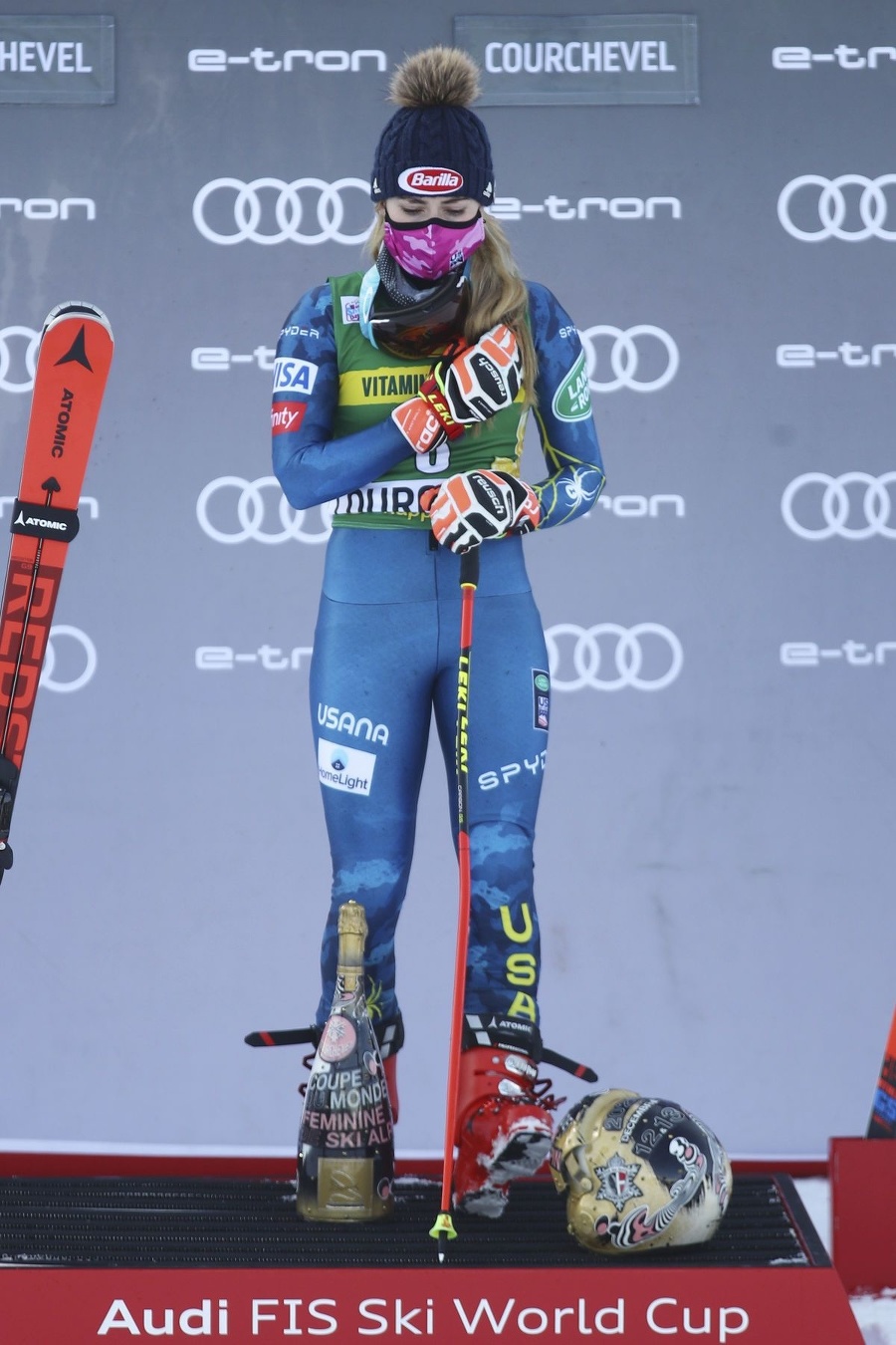 Mikaela Shiffrinová  prežívala