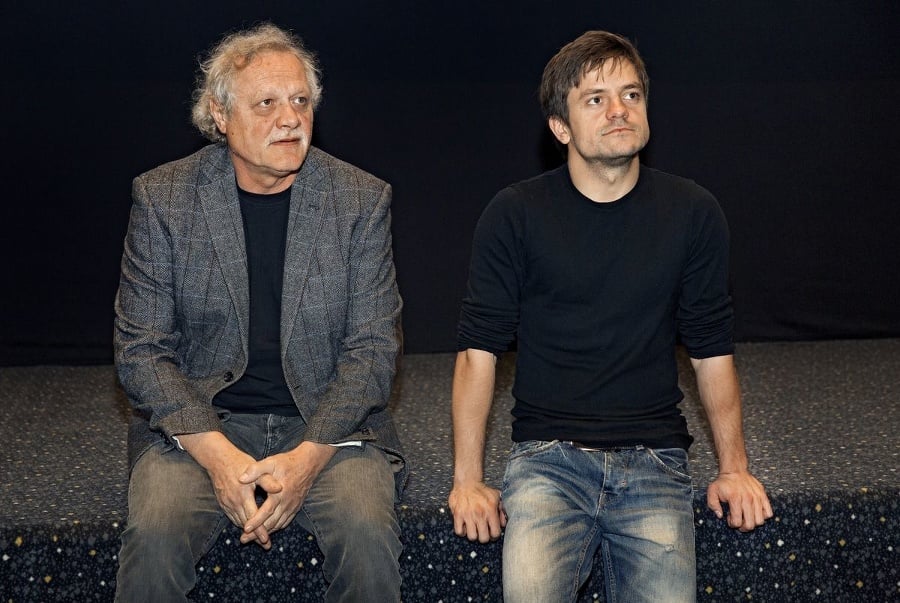 Jiří Mádl (vpravo)