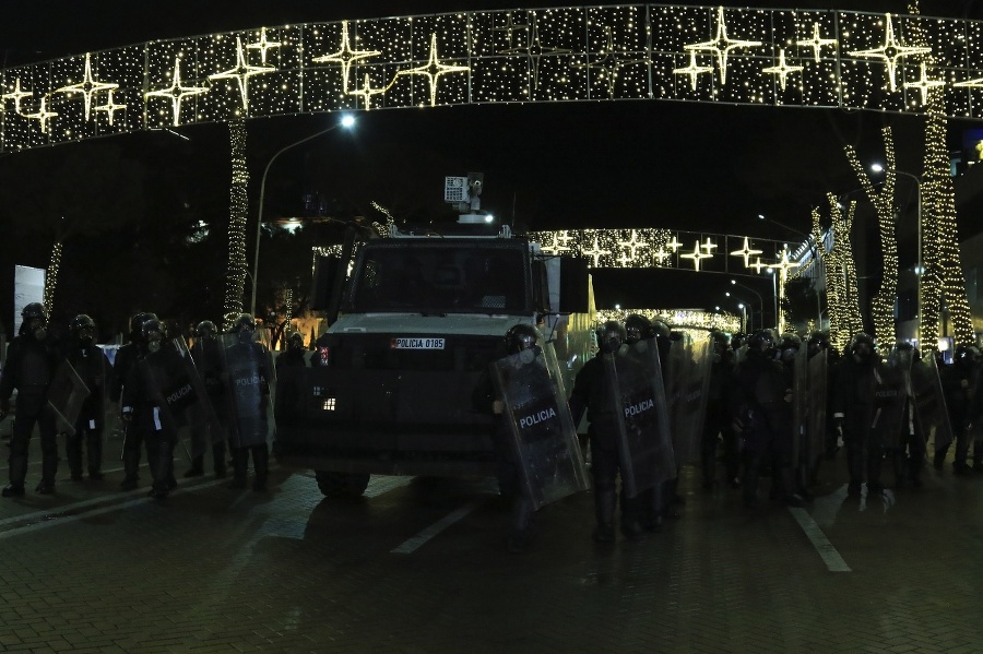 V albánskej Tirane sa