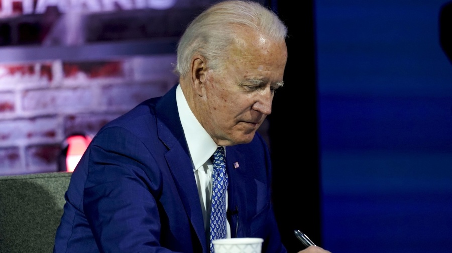 Novozvolený prezident Joe Biden.