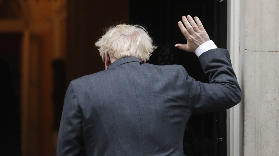 Britský premiér Boris Johnson