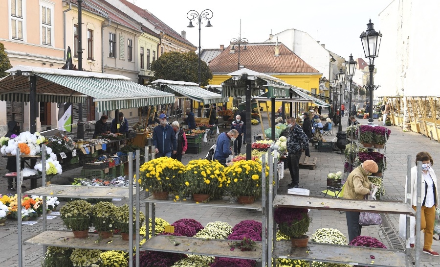 Pôvodne sa na trhovisku