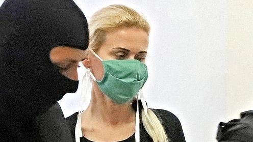 Jankovská na súde v Banskej Bystrici klopila zrak.