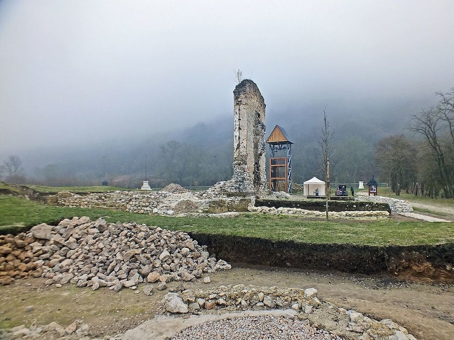 Bývalý areál kláštora je