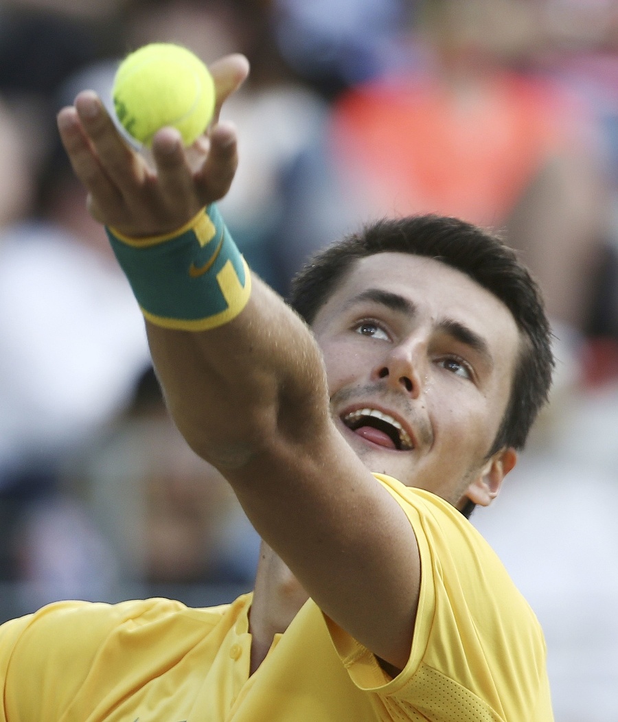 Austrálsky tenista Bernard Tomic.