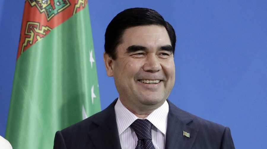 Turkménsky prezident Gurbanguly Berdymuhamedov.