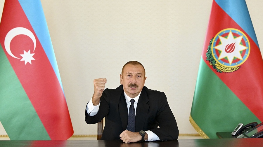 Azerbajdžanský prezident Ilham Alijev.