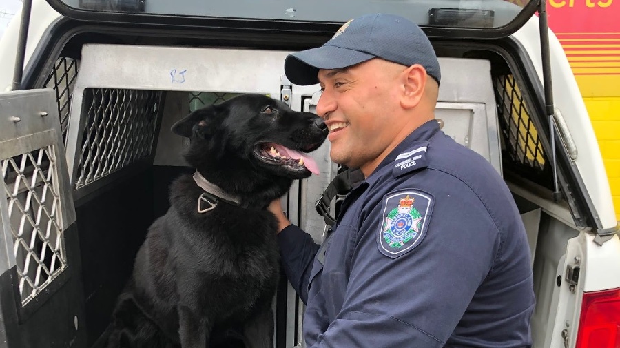 Policajt so svojím strateným