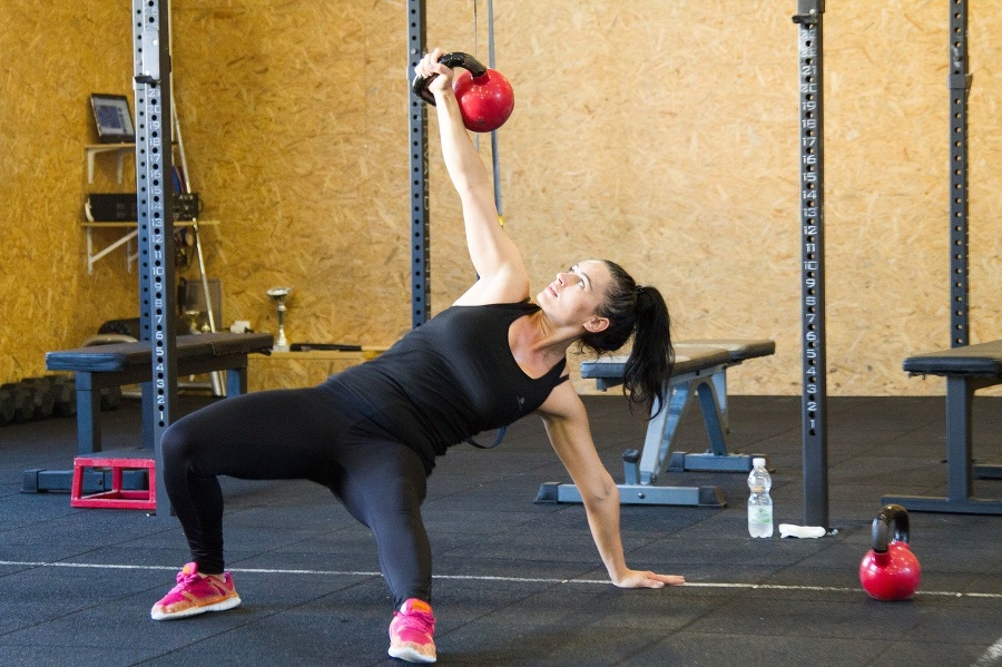 Tamara (35) cvičí crossfit