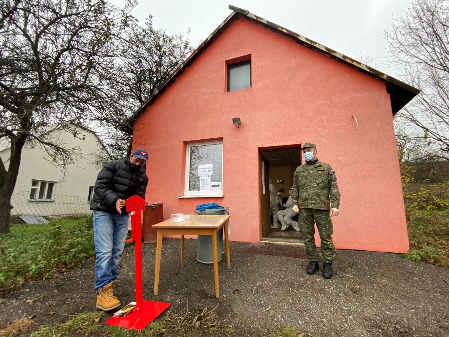 Odberné miesto na testovanie