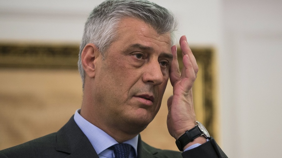 Kosovský prezident Hashim Thaçi