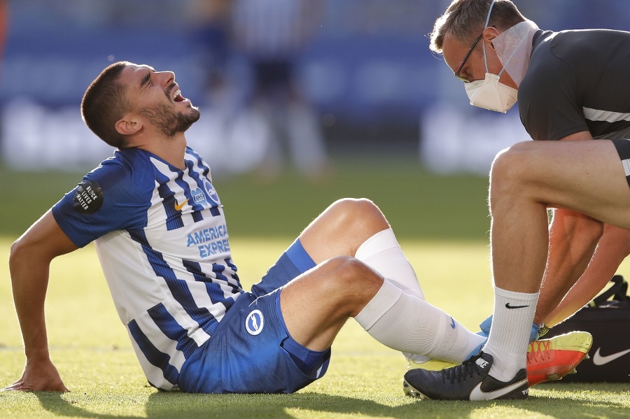 Futbalista Brightonu Neal Maupay